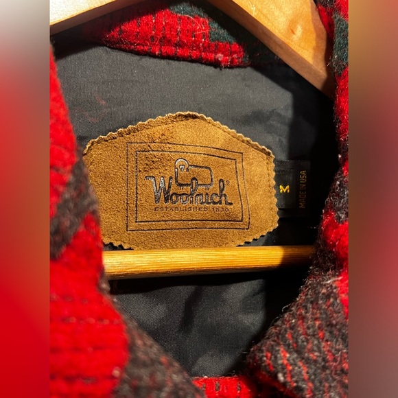 Vintage Woolrich Women’s Wool Long Coat Blanket Southwest Aztec Size M - Picture 4 of 10